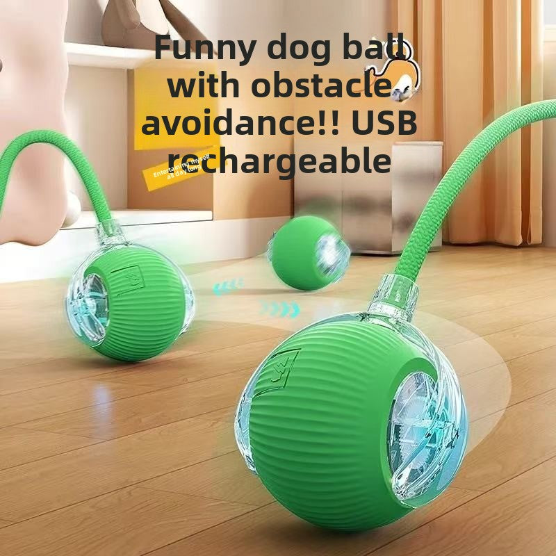 Self Play Cat Toy Ball with Rope