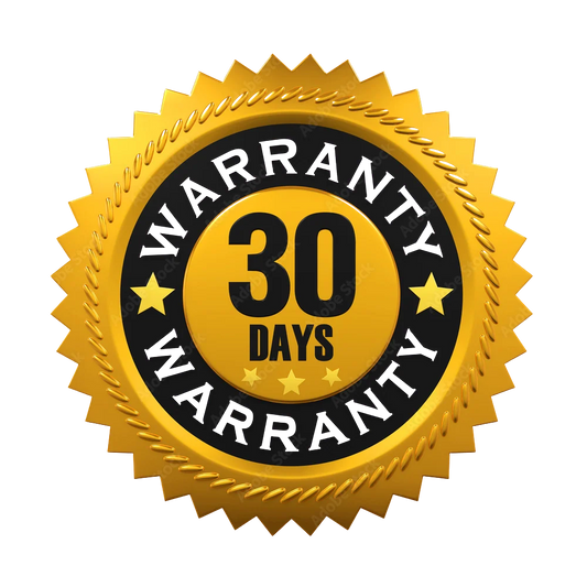 30 Day Warranty